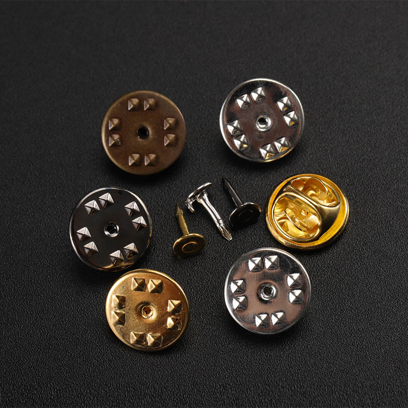Pin Button Badge - 50sets/lot Metal Pin Backs Brooch Pin