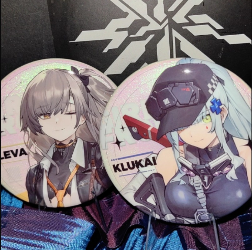 Pin Button Badge - Official GIRLS' Frontline 2:EX Exilium Leva