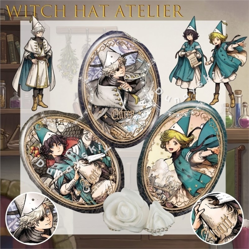 Witch Hat Atelier Tongari Bous - Pin Button Badge recension och pris