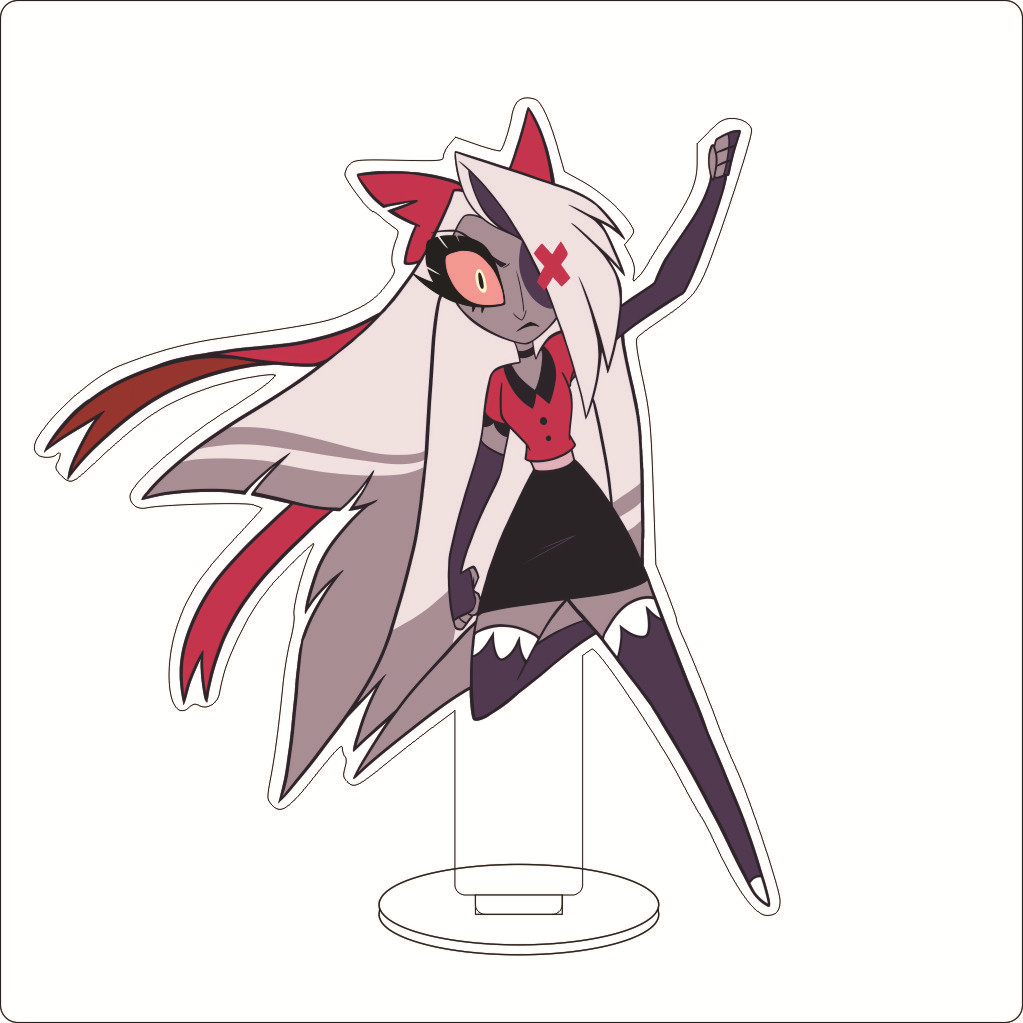 16CM Anime Hazbin Hotel Charli - Acrylic Stand Figure recension och pris