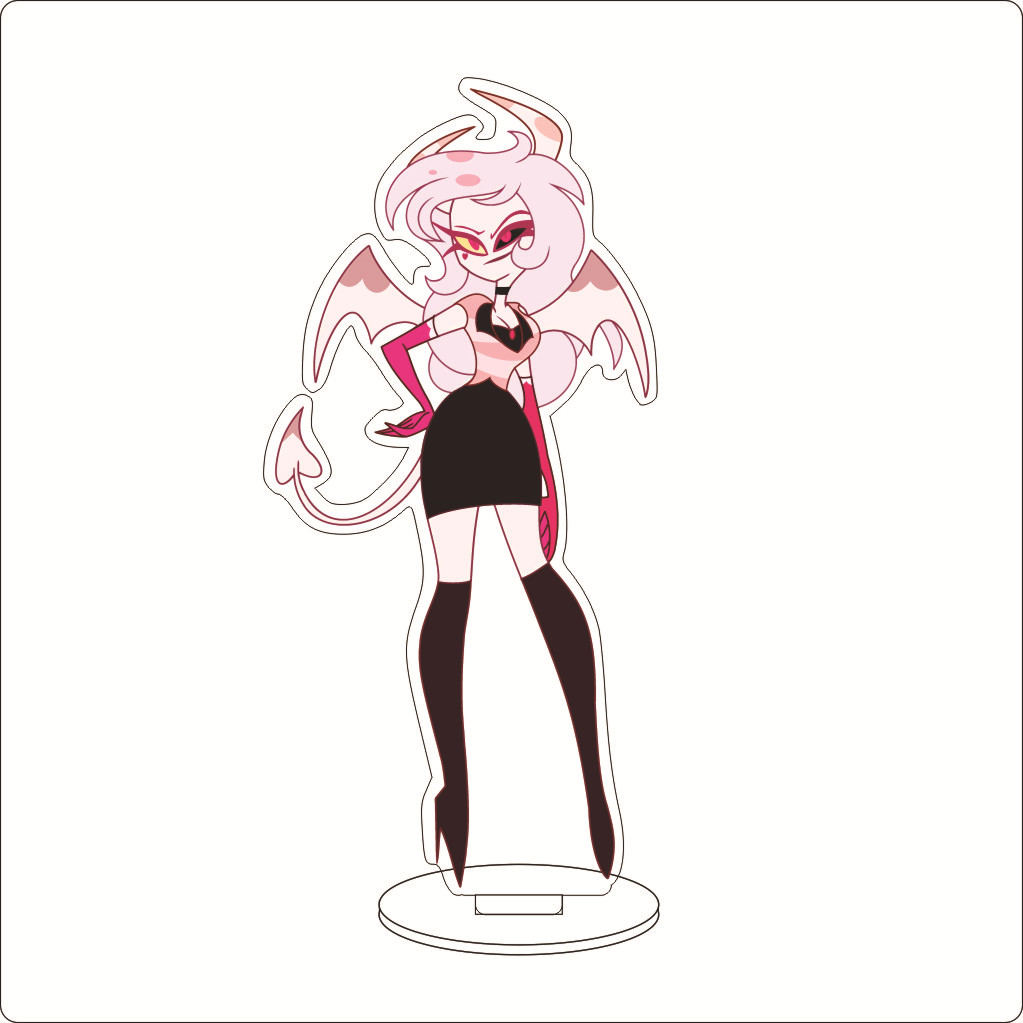16CM Anime Hazbin Hotel Charli - Acrylic Stand Figure recension och pris