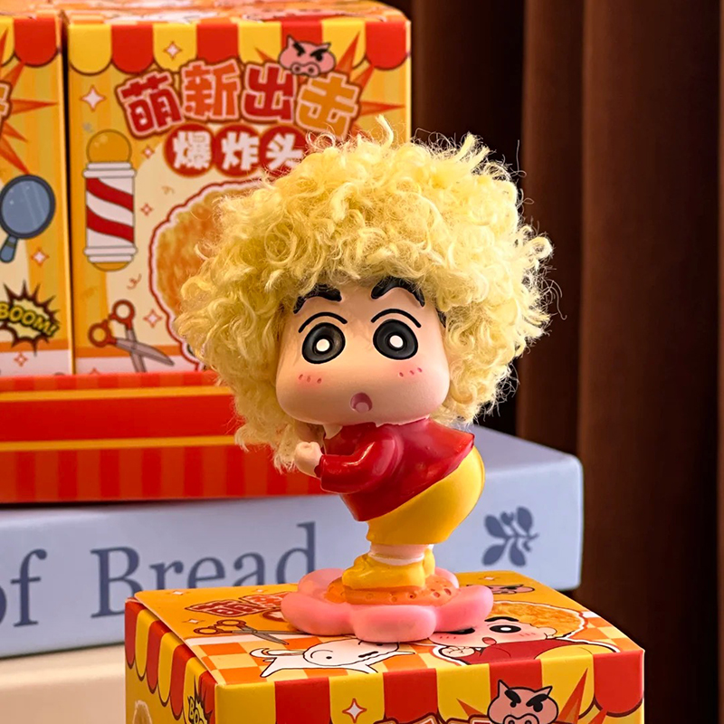 Newbie Attack Afro Crayon Shin - Anime Merchandise For Women recension och pris