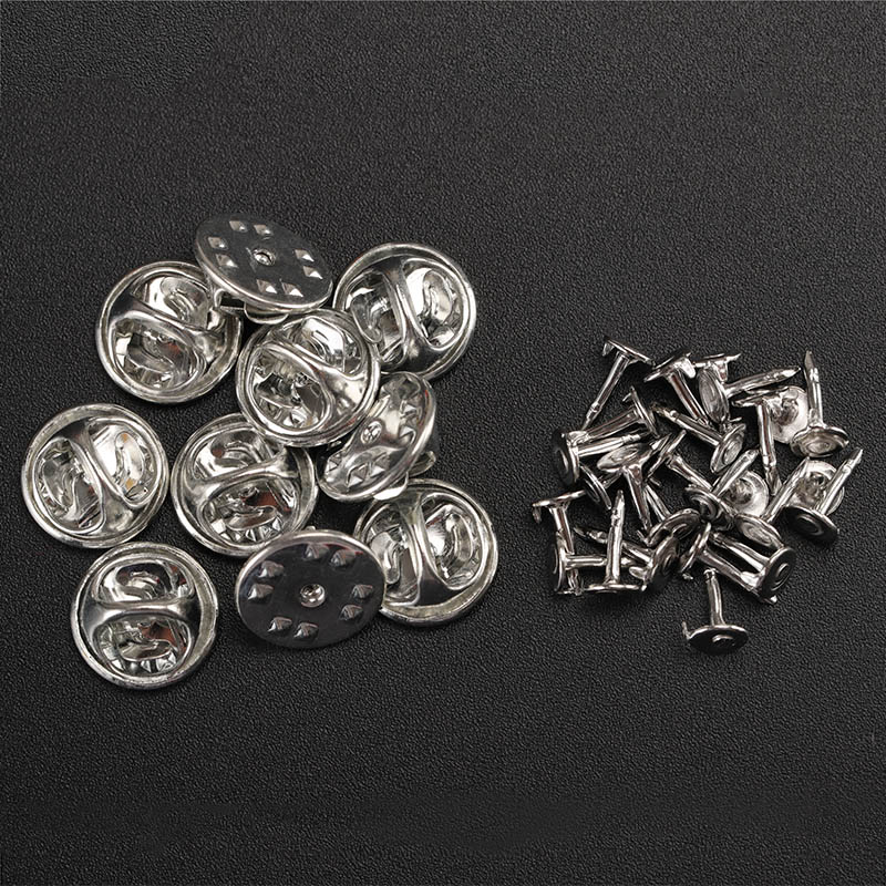 50sets/lot Metal Pin Backs Bro - Pin Button Badge recension och pris