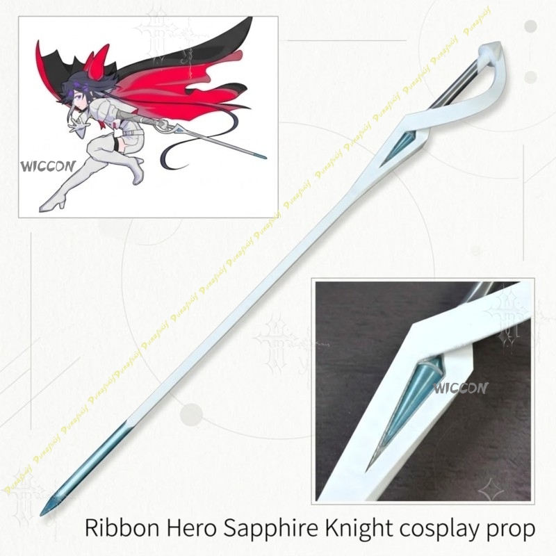 Sapphire Knight Cosplay Prop R - Anime Merchandise For Women recension och pris