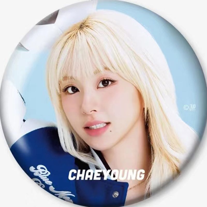 TWICE Round Tinplate Badge Bro - Pin Button Badge recension och pris