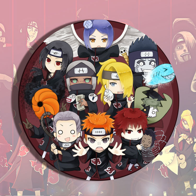 Naruto Sasuke Itachi Madara Ka - Anime Merchandise Keychain recension och pris