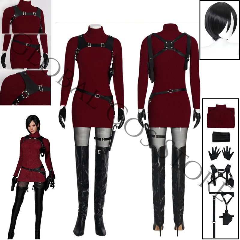 Movie Resident Evil 4 Remake C - Cosplay Wig Colored recension och pris
