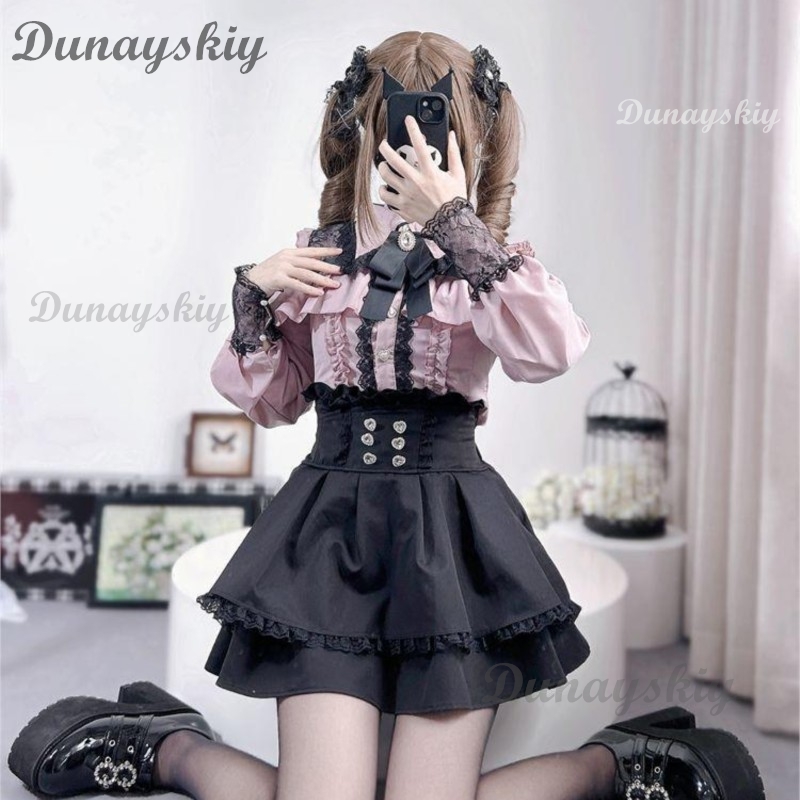 Jirai Kei Lolita Outfit Girls  - Anime Merchandise For Women recension och pris