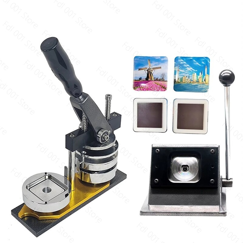 50x50mm Badge Making Machine P - Pin Button Badge recension och pris