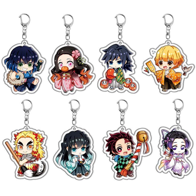 New Demon Slayers Kamado Tanji - Anime Merchandise Keychain recension och pris