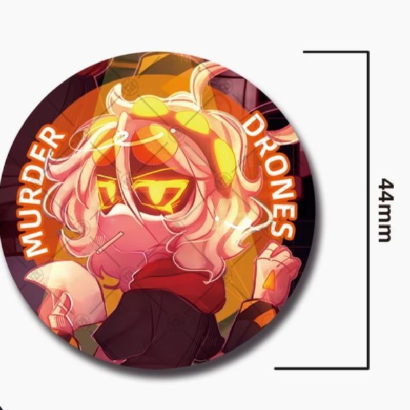 Murder Drones Cute Cartoon Ani - Pin Button Badge recension och pris