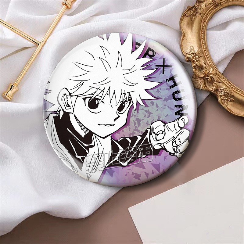 5Pcs HUNTER×HUNTER Cartoon Cha - Pin Button Badge recension och pris