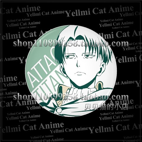 Attack on Titan Levi Ackerman  - Anime Merchandise Keychain recension och pris