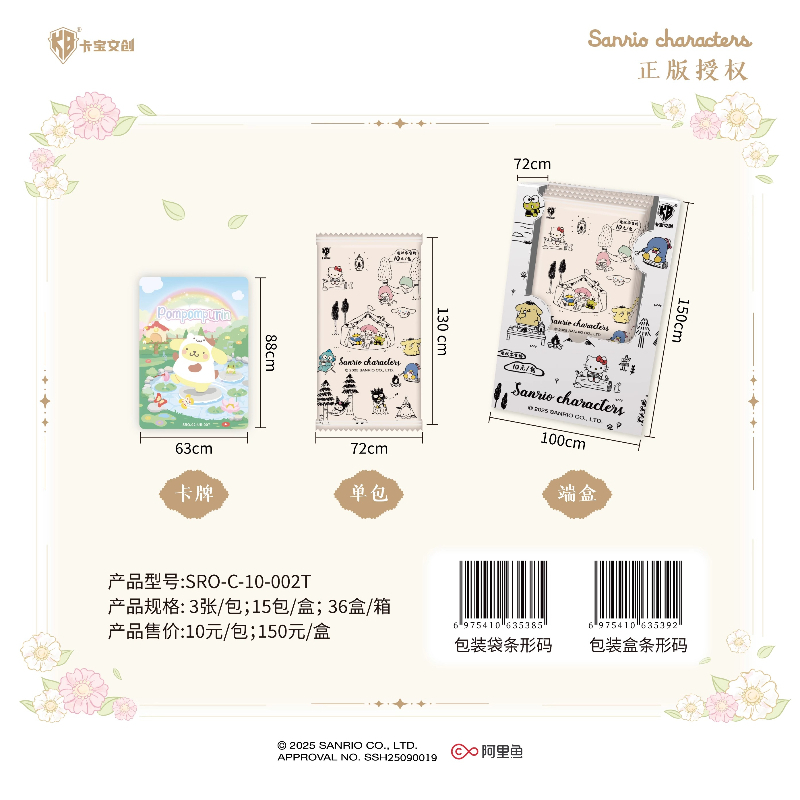KABAO Official New Sanrio Fami - Anime Merchandise Bd recension och pris