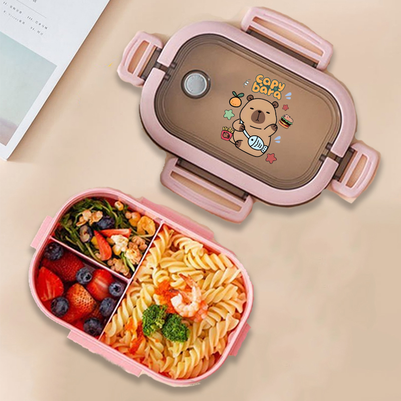Capybara Bento Lunch Box Anime - Manga Storage Box recension och pris