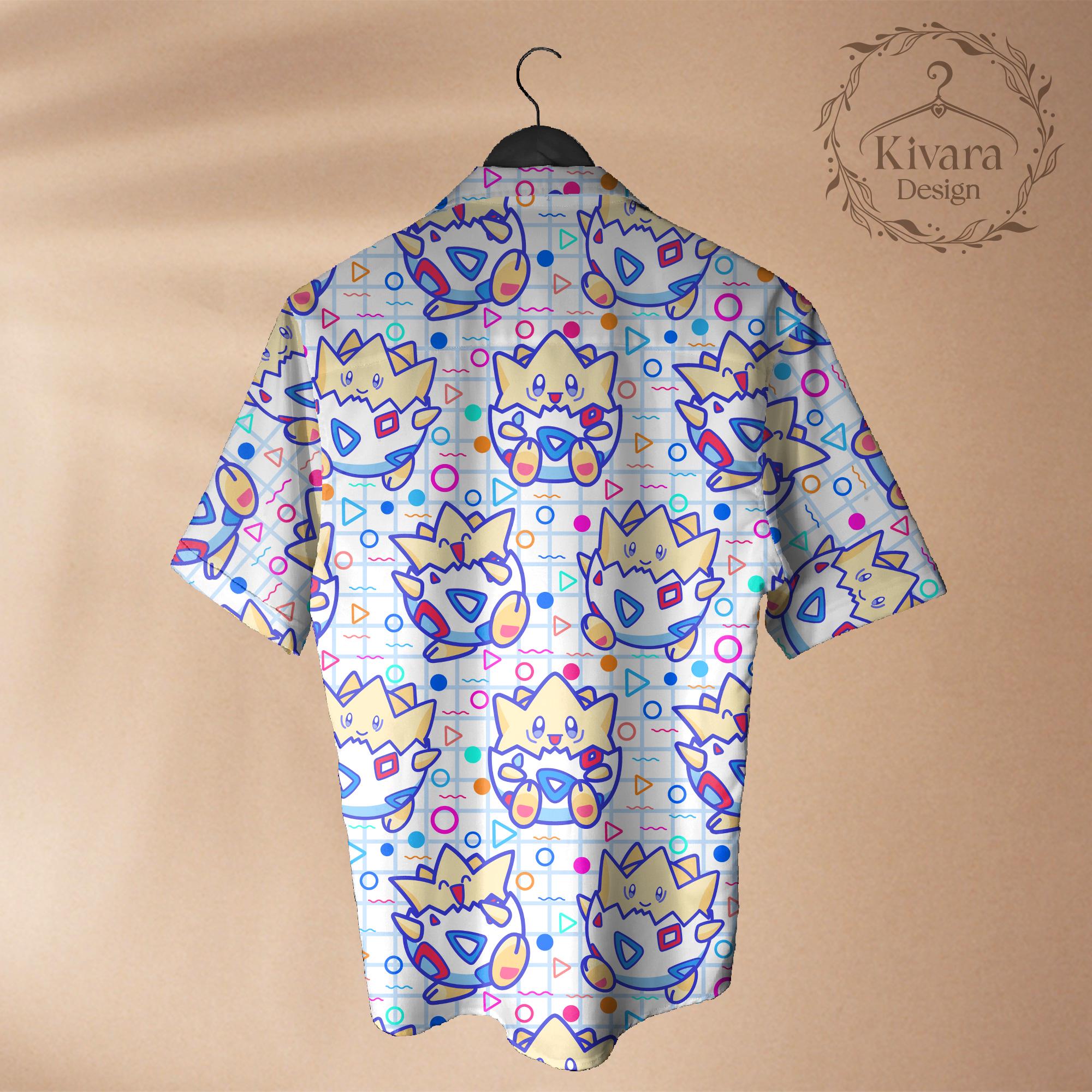 Pokémon Togepi Hawaiian Shirt  - Anime Merchandise For Women recension och pris