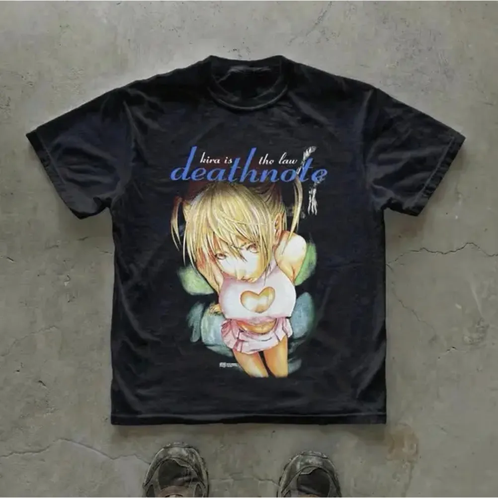Misa Is The Law T-Shirt, Death - Anime Merchandise For Women recension och pris