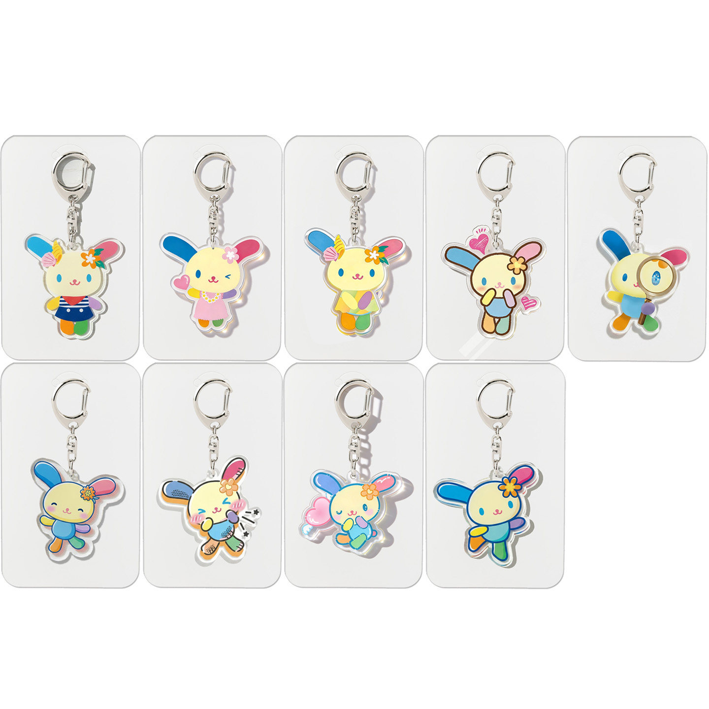 Cute Cinnamoroll Flower Acryli - Anime Merchandise Keychain recension och pris