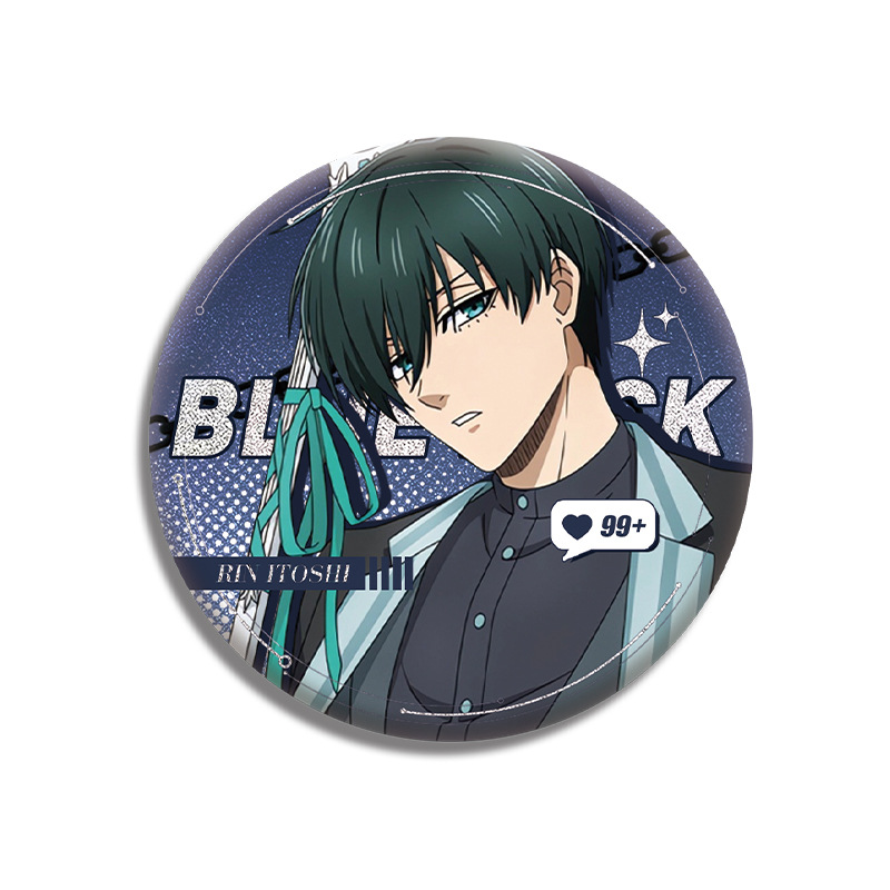 Blue Lock Anime Manga Cosplay  - Pin Button Badge recension och pris