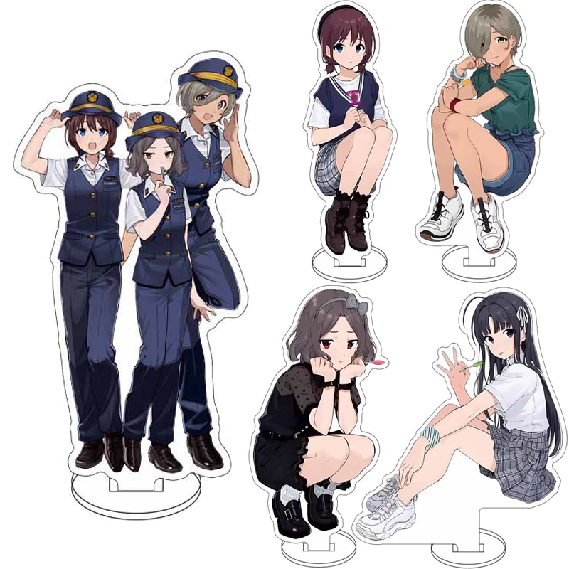 16CM Anime GIRLS BAND CRY Diam - Acrylic Stand Figure recension och pris
